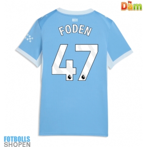 Billiga Manchester City Phil Foden #47 Hemmatröja Dam 2026-27 Kortärmad